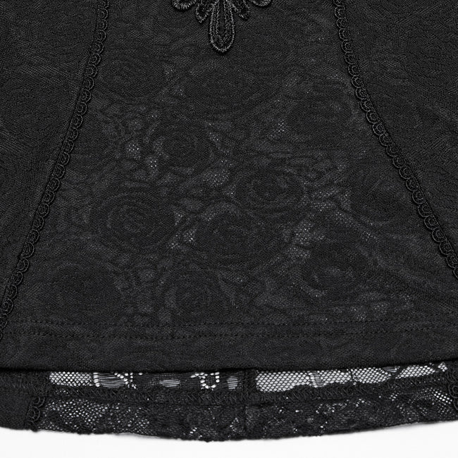 Gothic applique top