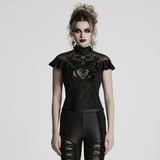 Gothic applique top
