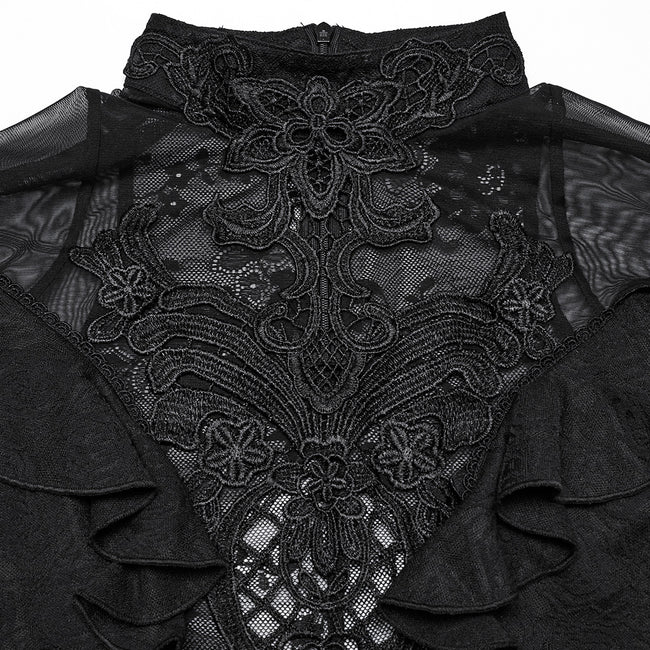 Gothic applique top