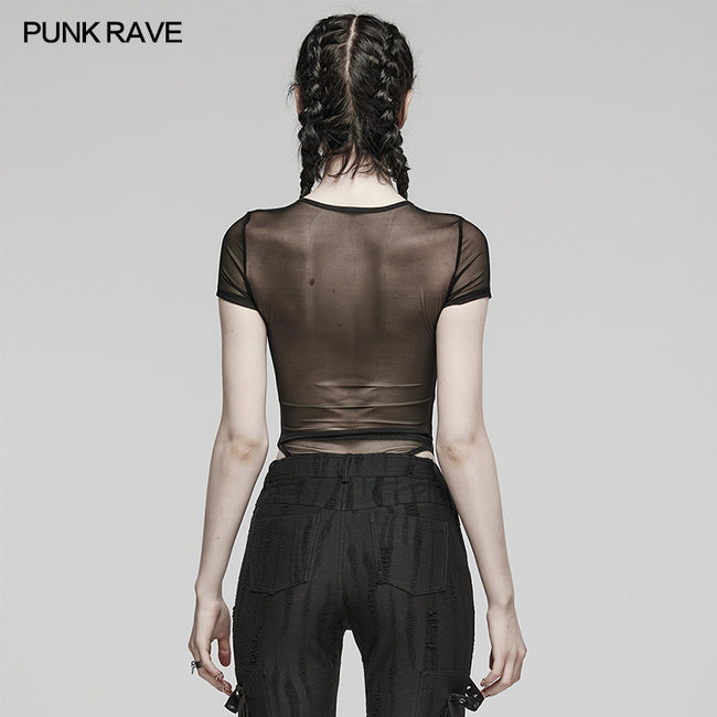PUNK Sexy Mesh Bodysuit