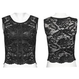 Goth Daily Lace Crop Top