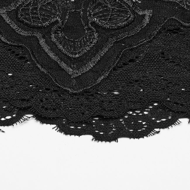 Goth Daily Lace Crop Top