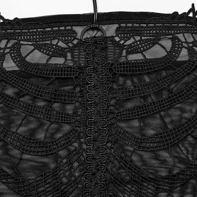 Goth Skeleton cami top