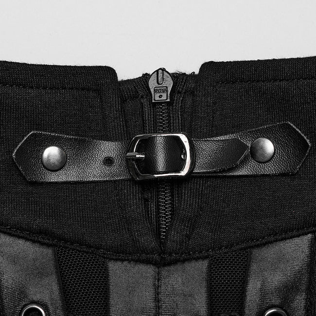 Punk tie-up crop top