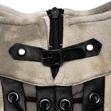 Punk tie-up crop top