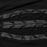 Punk tie-up crop top