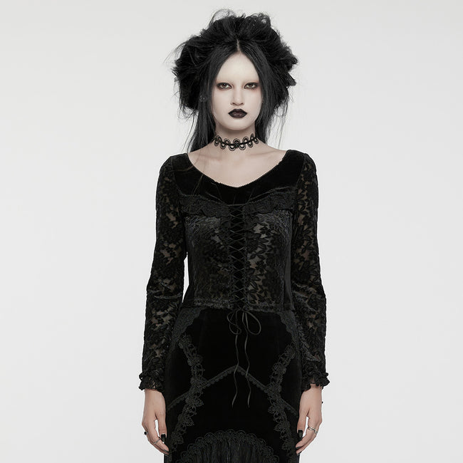 Goth V-neck Gorgeous T-shirt