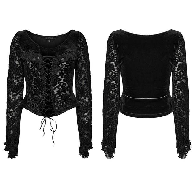 Goth V-neck Gorgeous T-shirt