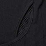 Punk drawstring structure T-shirt