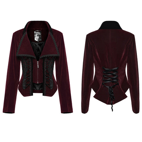 Gothic Fake two-piece jacket