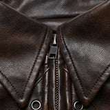 Punk Spikes Short Leather Jacket