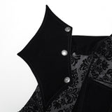 Goth stand collar gorgeous jacket