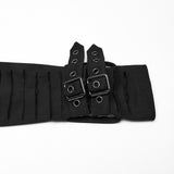 Punk hooded cut washed jacket