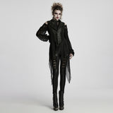 Goth Dark Alien Asymmetric Vest