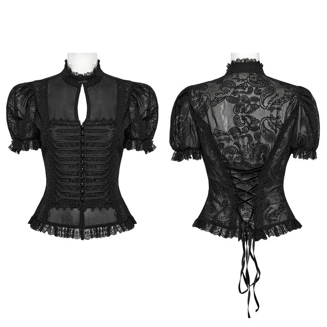 Gothic Gorgeous Chiffon Shirt