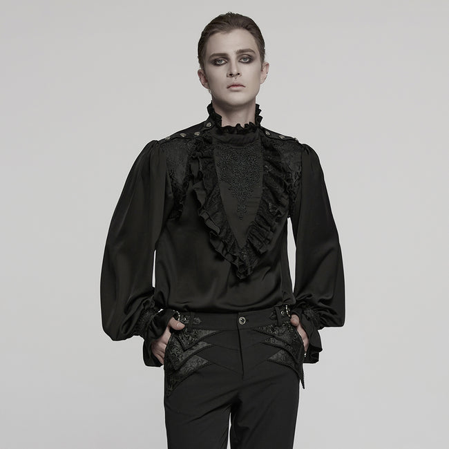 Gothic glamorous pullover shirt