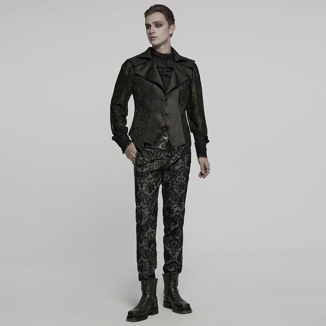 Goth Jacquard Gentlemen's Waistcoat