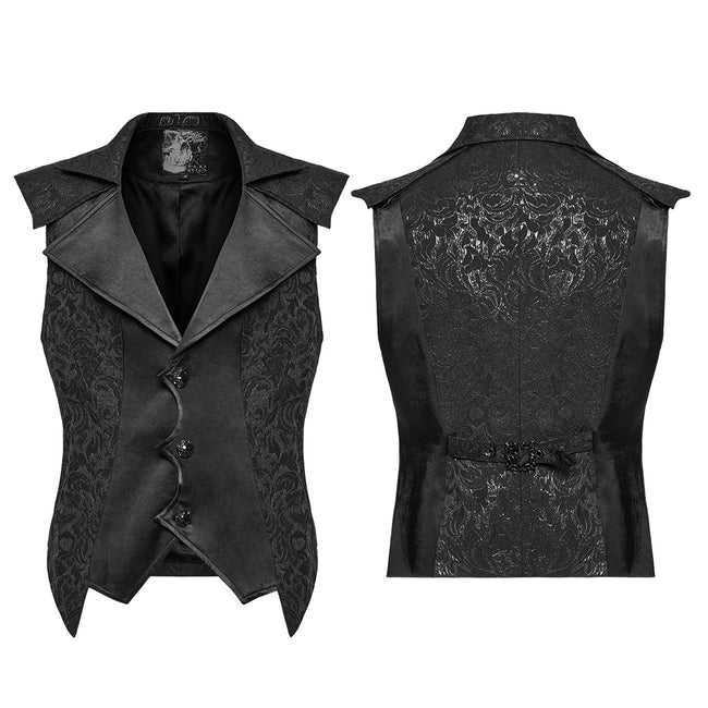 Goth Jacquard Gentlemen's Waistcoat