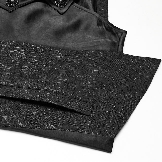 Goth Jacquard Gentlemen's Waistcoat