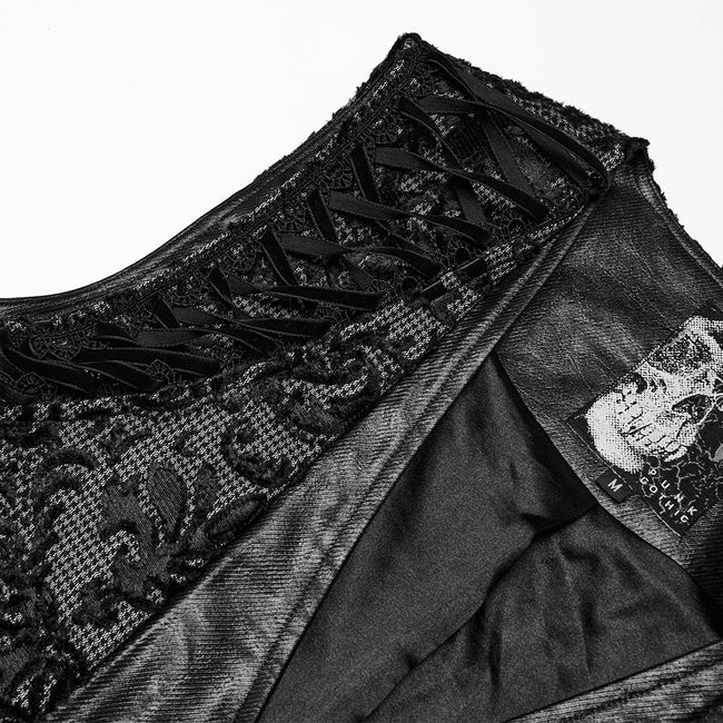 Goth Palace Embroidered Waistcoat