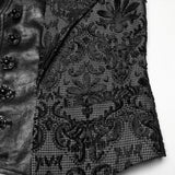 Goth Palace Embroidered Waistcoat