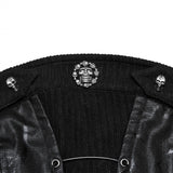 Punk drawstring tube top