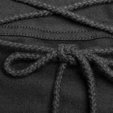 Men's Dark Punk Leather Splicing Personality Pleated Skirt