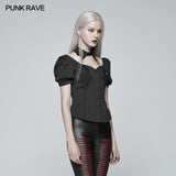 Gothic Blood Bubble Short Sleeves Shirt