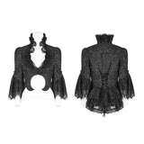 Gothic Standing Collar Short Coat
