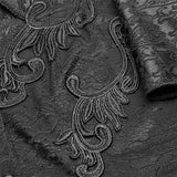 Gothic High Collar Long Sleeve Shawl Lace Shirt