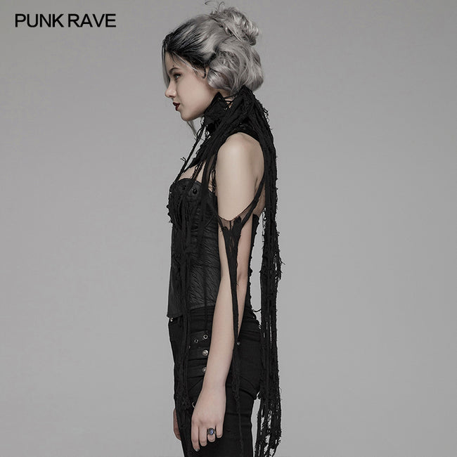 Gothic Tattered Scarf