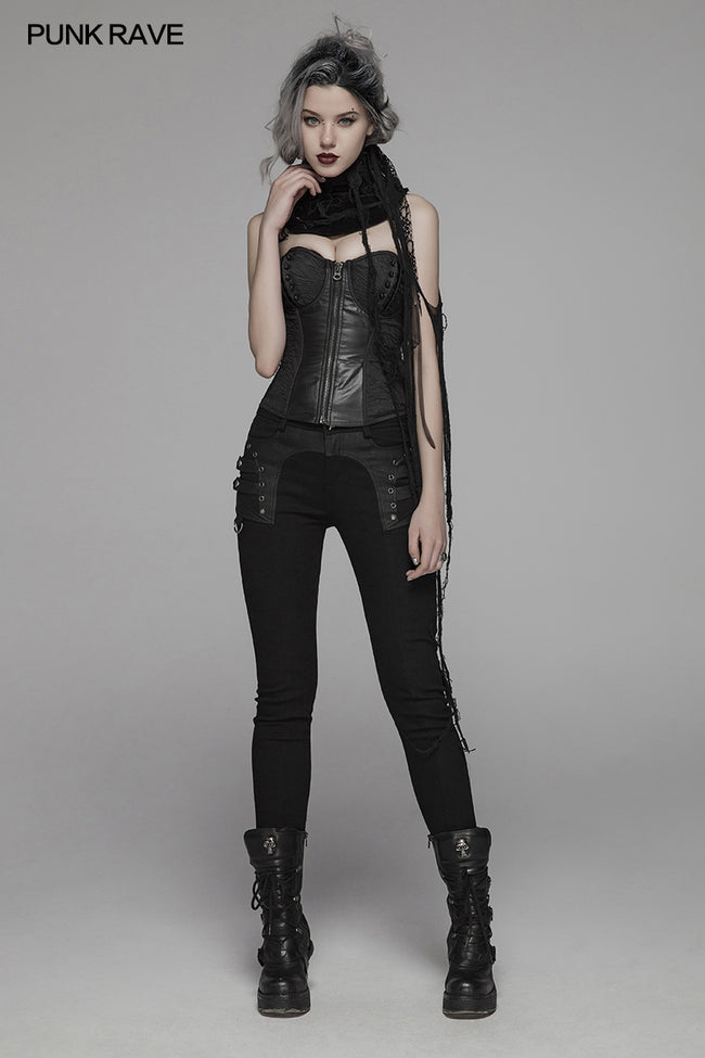 Gothic Tattered Scarf