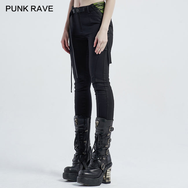 Punk stretch leggings