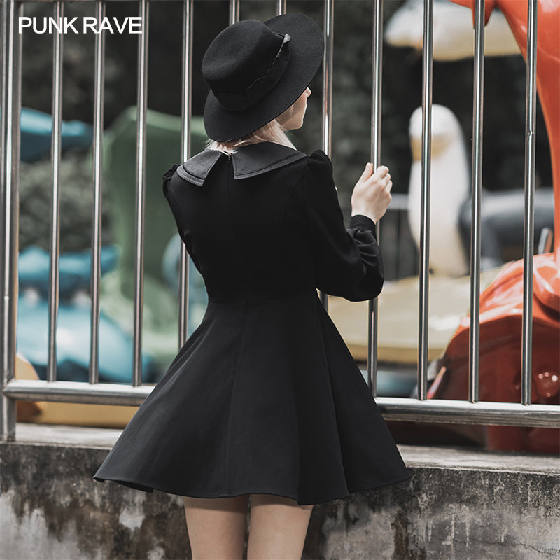 Black Nun style abstinence dress Punkravestore