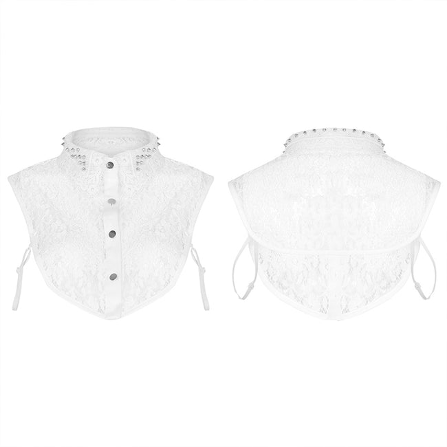 Gothic independent lace collar