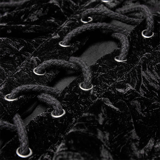 Velvet gothic shirt
