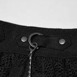 Dark night Gothic Lace Skirt