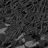 Goth dark night vines dress