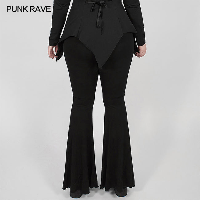 Dark Goth flared pants