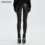 Gothic burning flower leggings