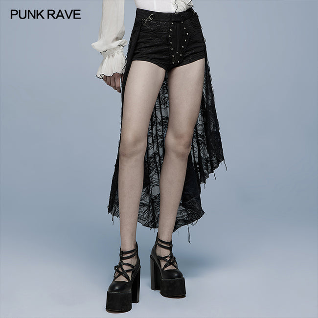 Gothic coffin shorts