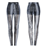 The Post-apocalyptic Techwear Tight Mesh Leggings