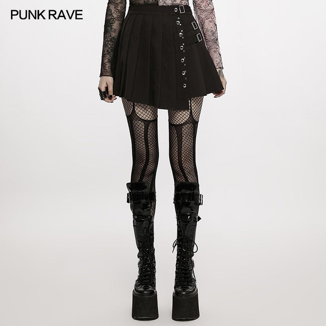 2022 Punk pleated skirt
