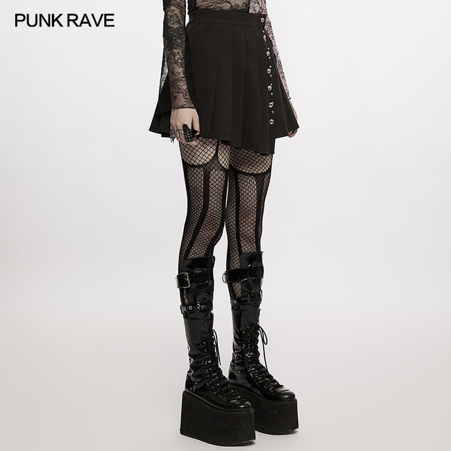 2022 Punk pleated skirt