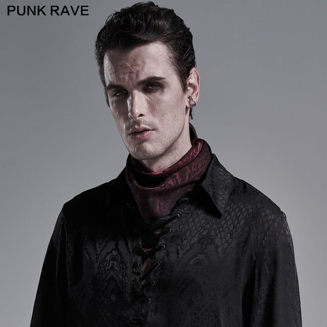 Men triangular scarf veil