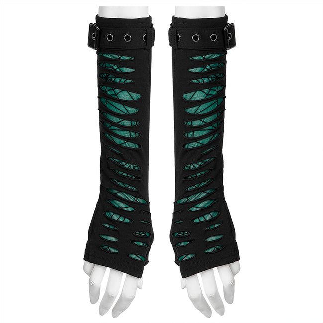 Goth cut gloves