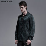 Gothic jacquard shirt