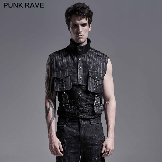 PUNK men's short shirt