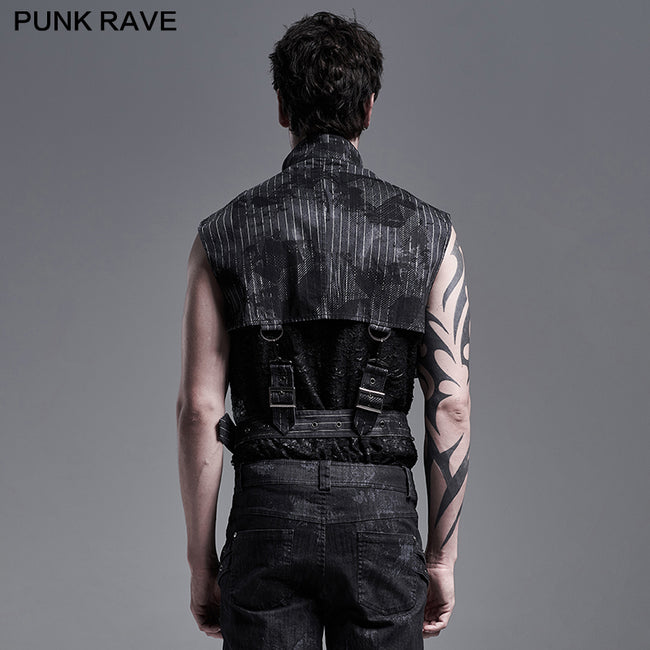 PUNK men's short shirt