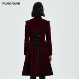 Goth Mid Length Coat